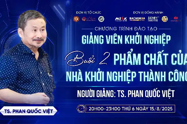 Buổi 2: Phẩm chất của nhà sáng lập thành công