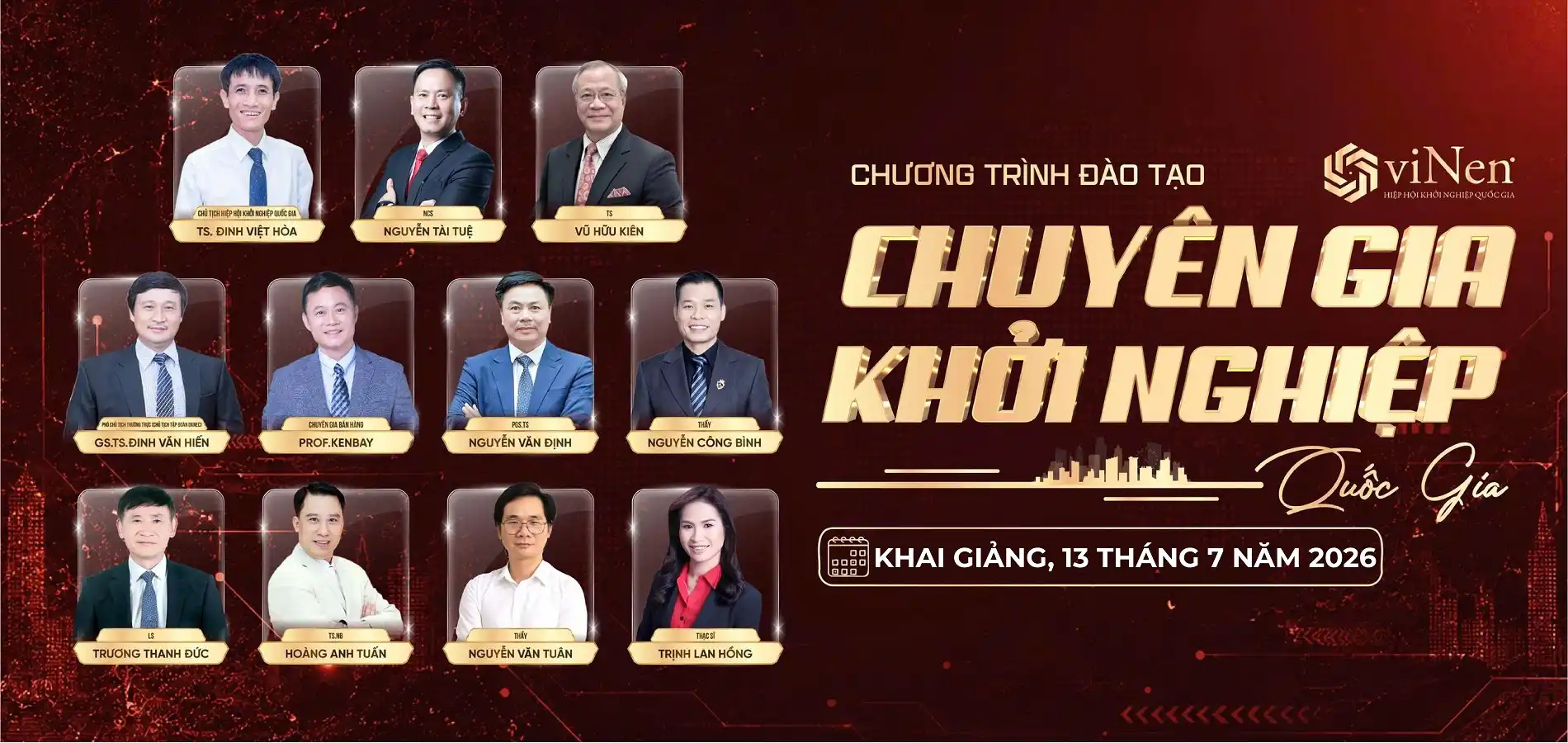 Khai giảng lớp Chuyên gia Khởi nghiệp Quốc gia
