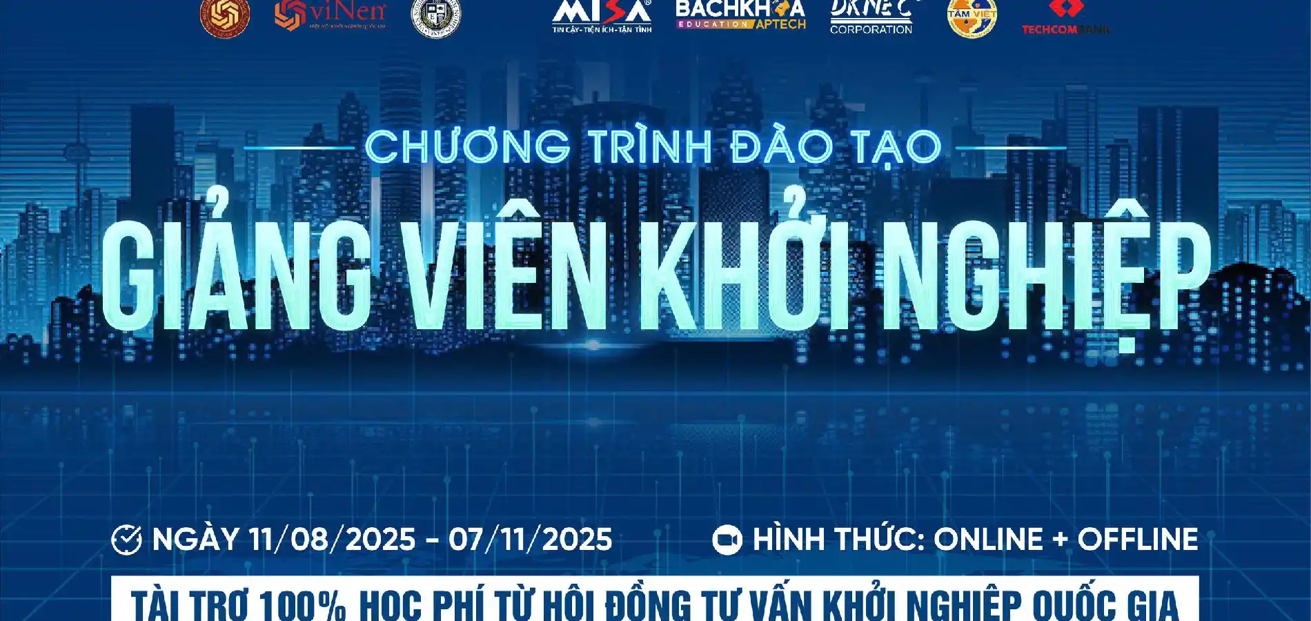 Chương trình đào tạo Giảng Viên Khởi Nghiệp